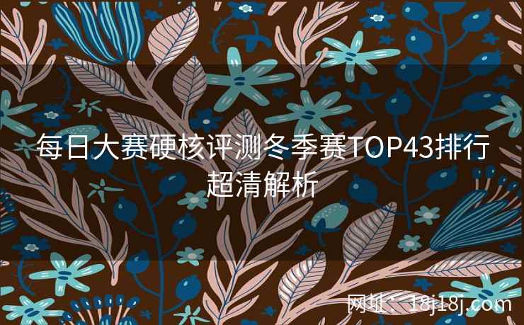 每日大赛硬核评测冬季赛TOP43排行超清解析